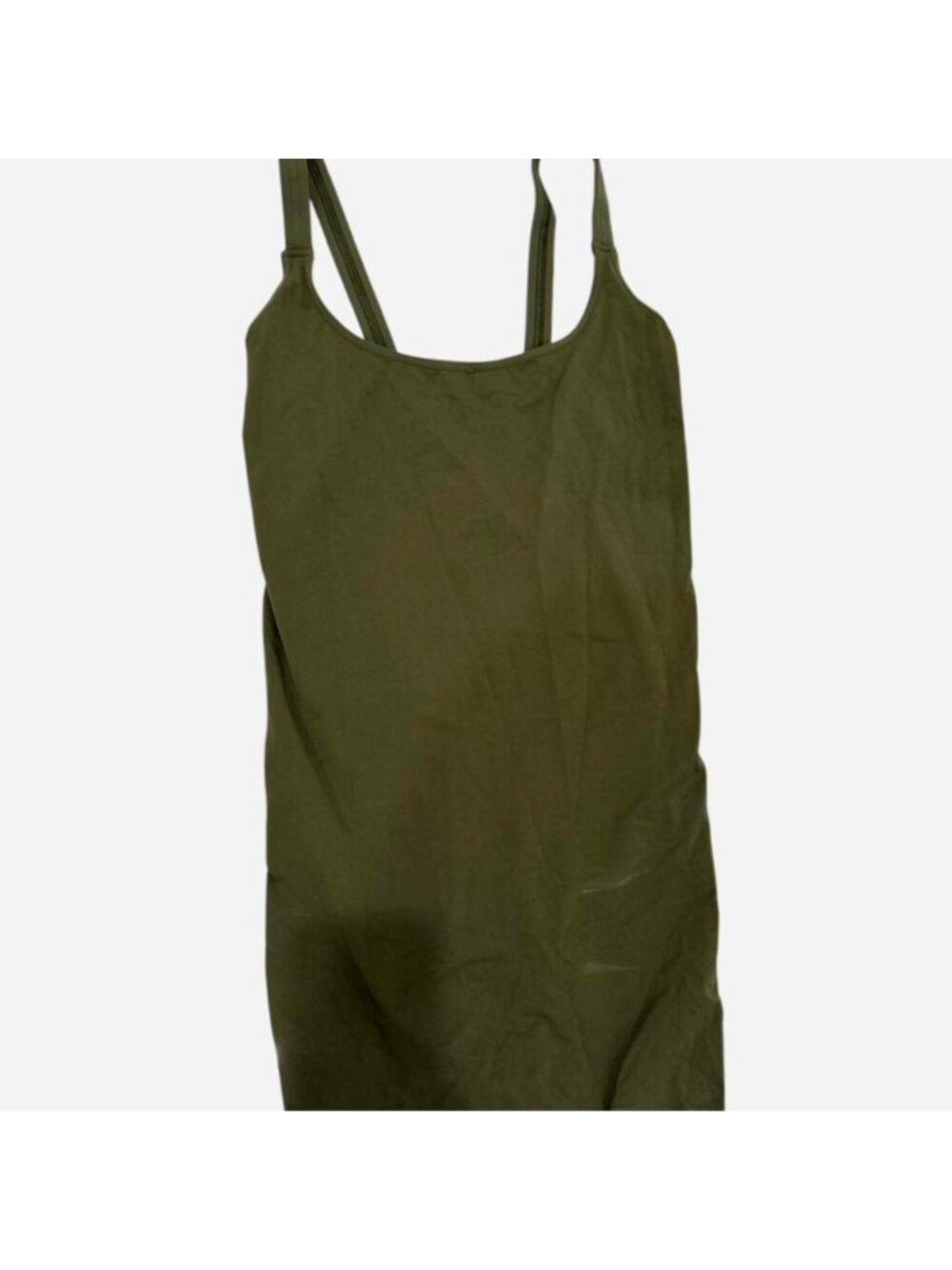 Free People Green Intimately Seamless Front Strap Dress